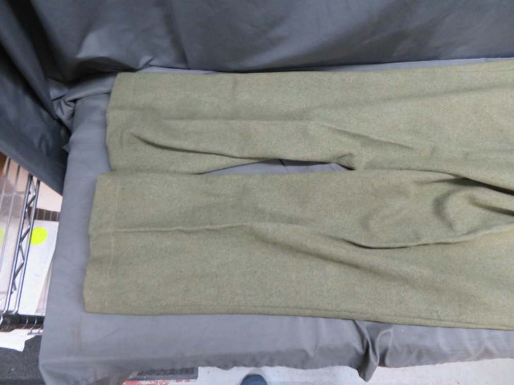 WWII GERMAN WAFFEN SS TROUSERS-ORIGINAL-GREAT MARKINGS-img-6
