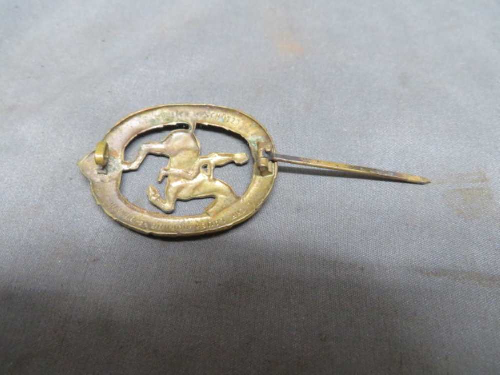 WWII GERMAN BRONZE HORSEMAN’S BADGE-ORIGINAL-VERY HARD TO FIND-img-8