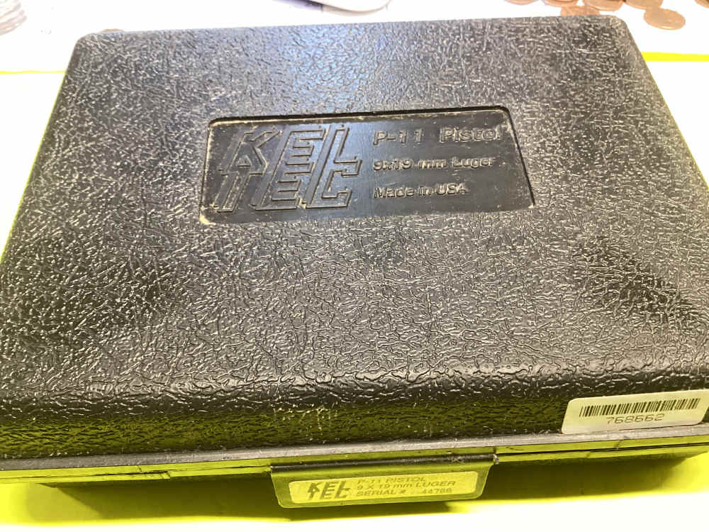 Keltec P11 Case with owners Manual used-img-1