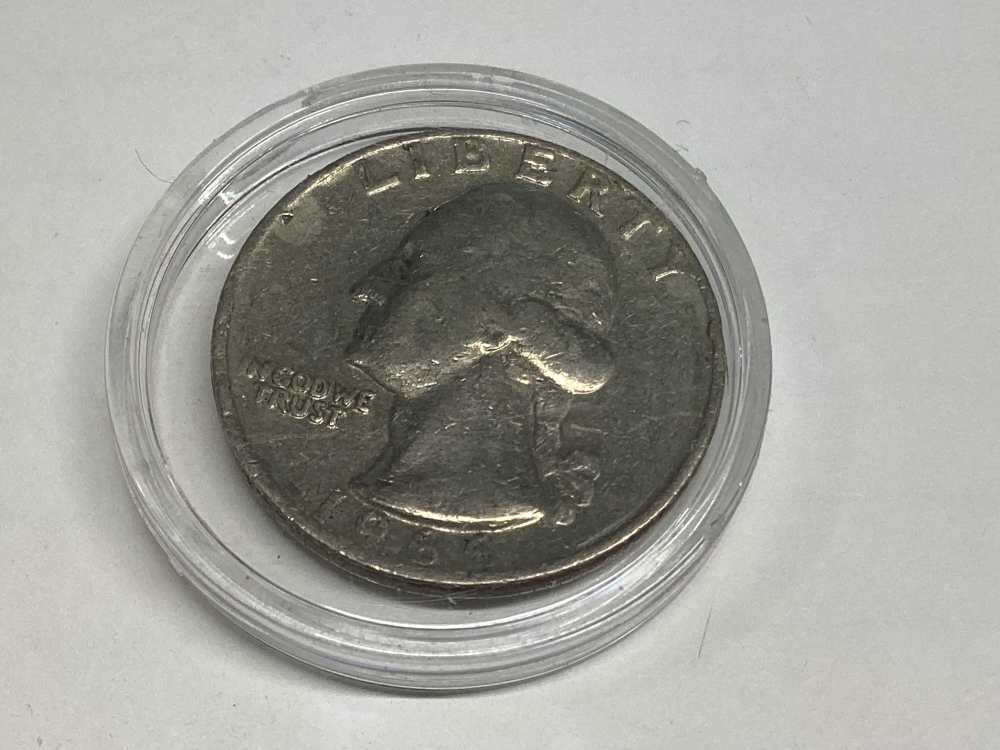 1966 US 25 cent Washington  Quarter-img-1