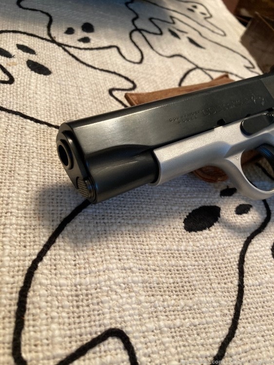 Colt 1911A1 LW Commander 9mm “RARE Bi-Tone” 1963 MINT-NIB Colt Letter-img-4