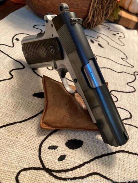 Colt 1911A1 LW Commander 9mm “RARE Bi-Tone” 1963 MINT-NIB Colt Letter-img-25