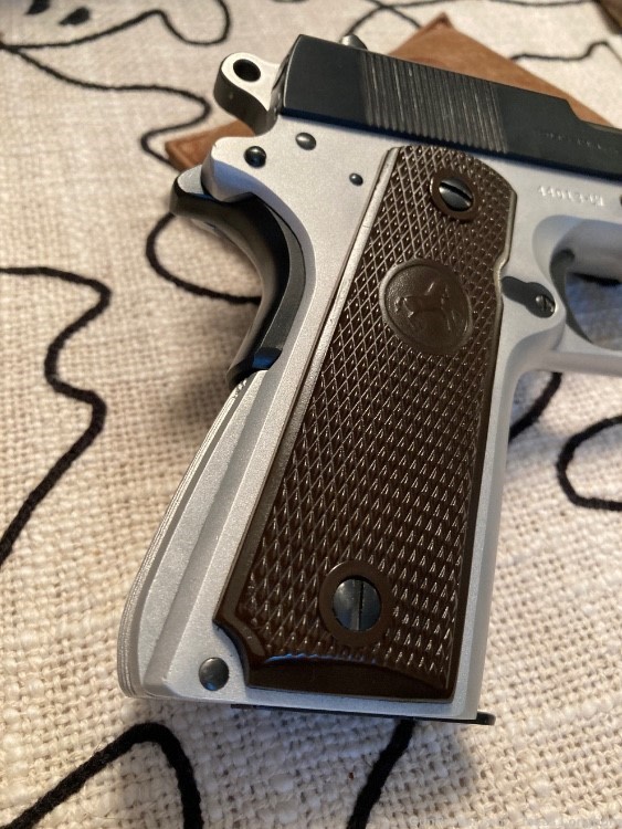 Colt 1911A1 LW Commander 9mm “RARE Bi-Tone” 1963 MINT-NIB Colt Letter-img-7