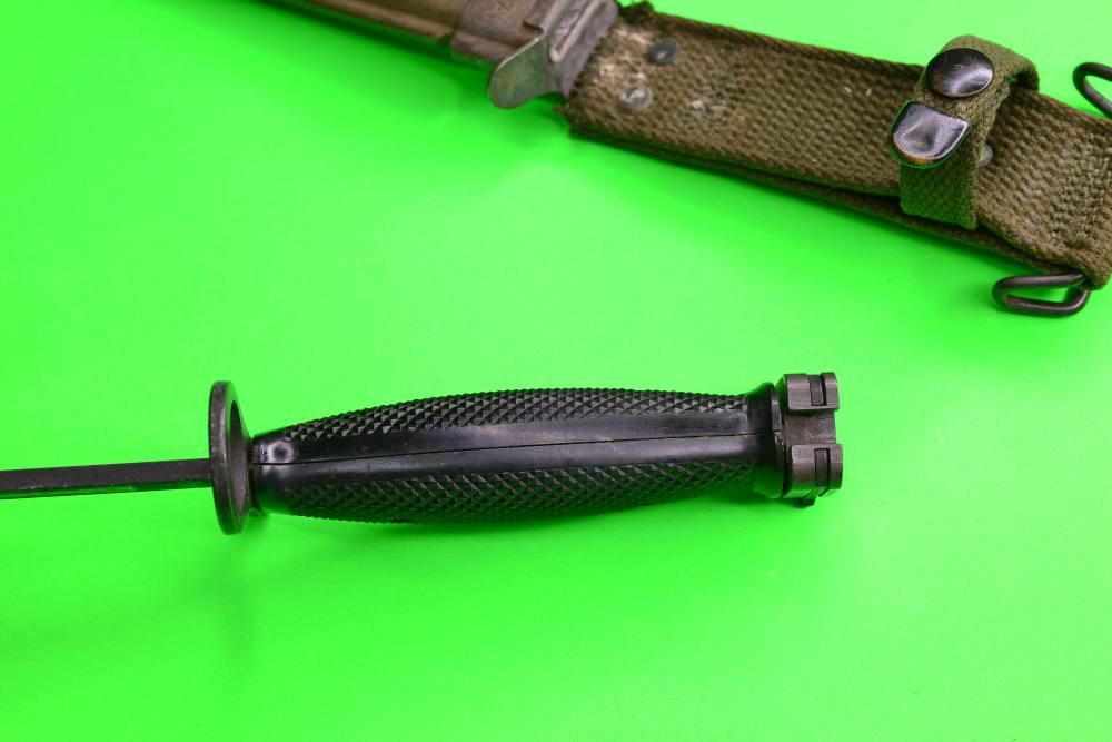  M7  US M8A1 Bayonet Bayo + Knife sheath AUTHENTIC for Colt AR15 Rifle  -img-6