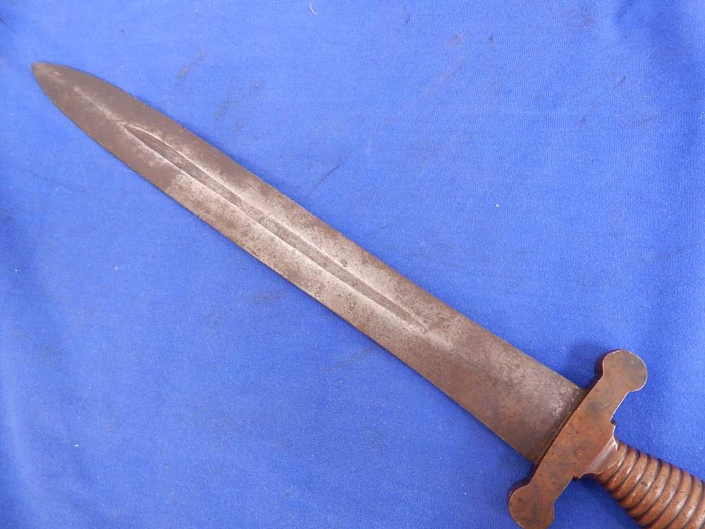 Civil War Confederate Artillery Short Sword-img-5