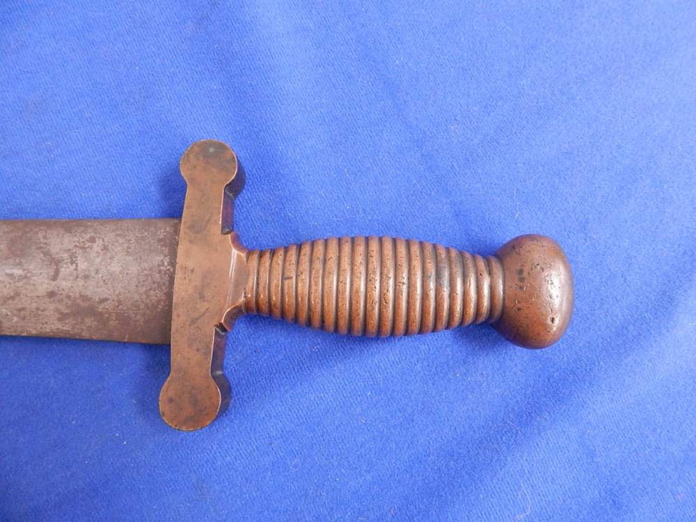 Civil War Confederate Artillery Short Sword-img-4