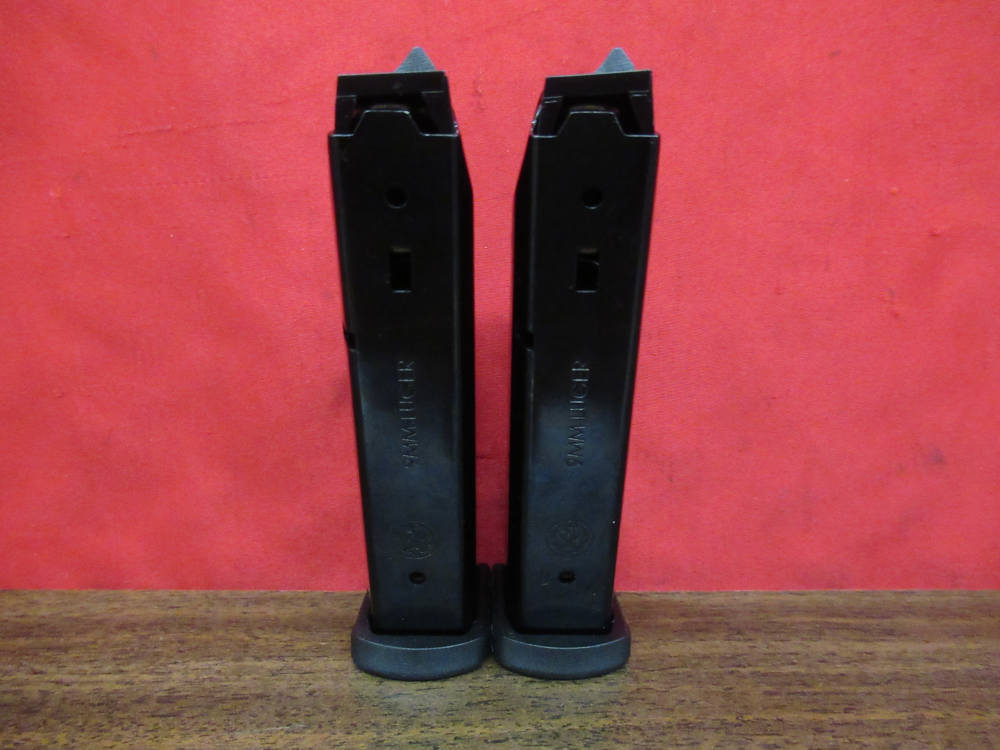 2 OEM Ruger Security-9 9mm 15 Round Magazines Mags Clips-img-7