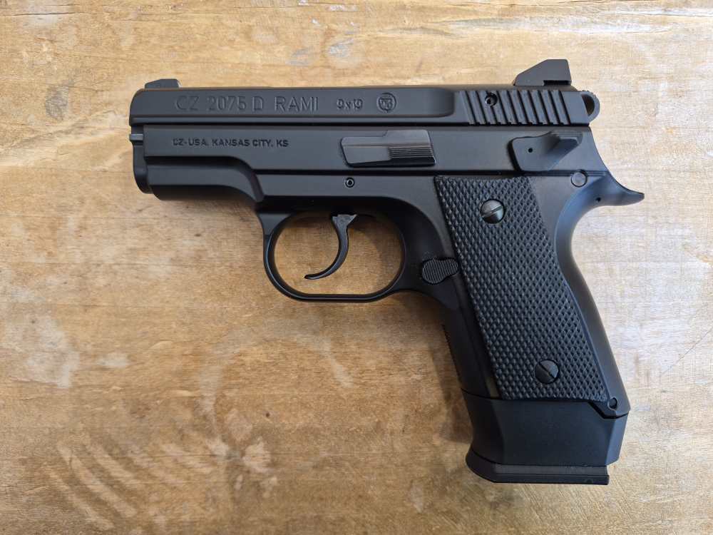 CZ 2075D RAMI 9mm 3" 2 Mags Orig Case DA/SA 91754-img-2