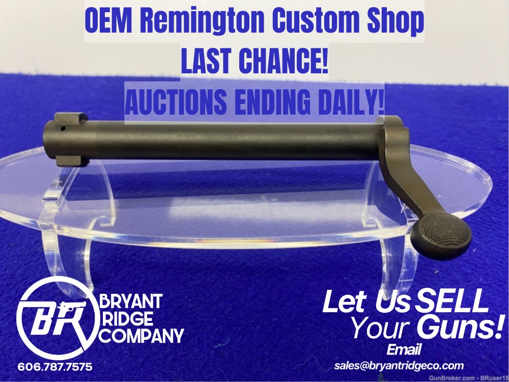 *LEFT HAND, LONG-ACTION, BLACK* Custom Shop Inventory Remington .308 Bolt-img-0