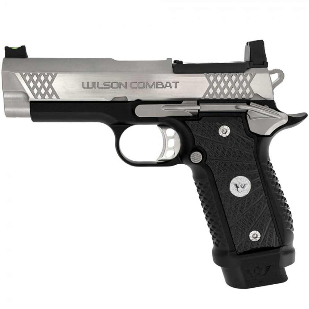 Wilson Combat EDC X9 2.0 - 4" Bbl (9mm) Optics Ready - Stainless/Black-img-0