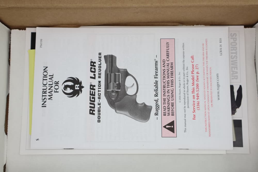 Rare Very Nice Ruger LCRX .357 Mag Revolver LCR X 1.87" BBL SA/DA W/ Box -img-4