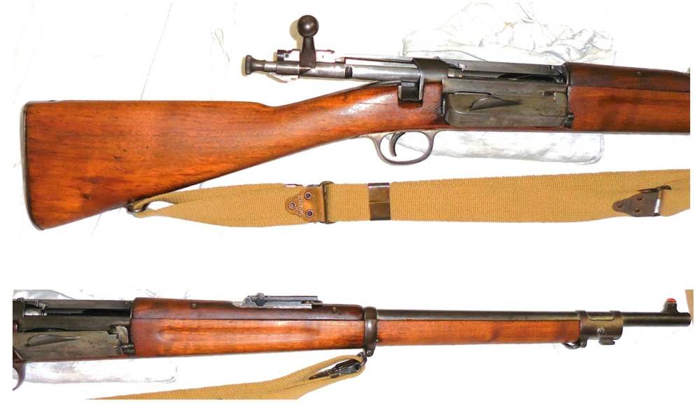 Springfield Krag US Model 1898 made in 1898 with 1901 Sight & Kerr Sling-img-2