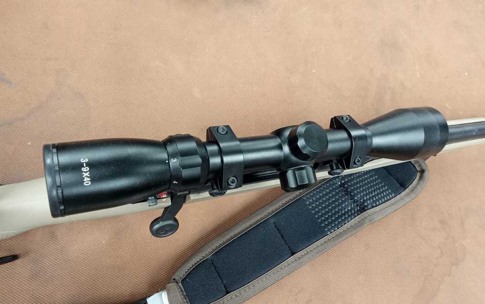 Remington 783 270 rifle w/ scope -img-11