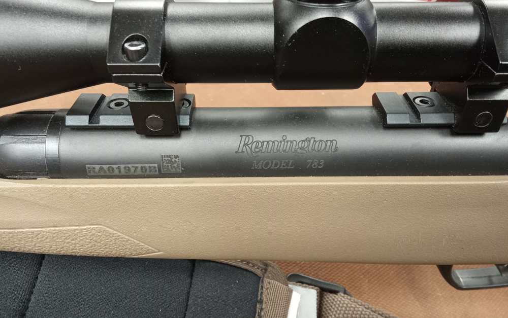 Remington 783 270 rifle w/ scope -img-6