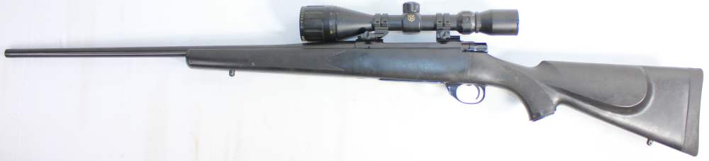 HOWA RIFLES MODEL 1500 300 WIN MAG 24" BBL W/ 3-4X42 NIKKO STIRLING SCOPE -img-1
