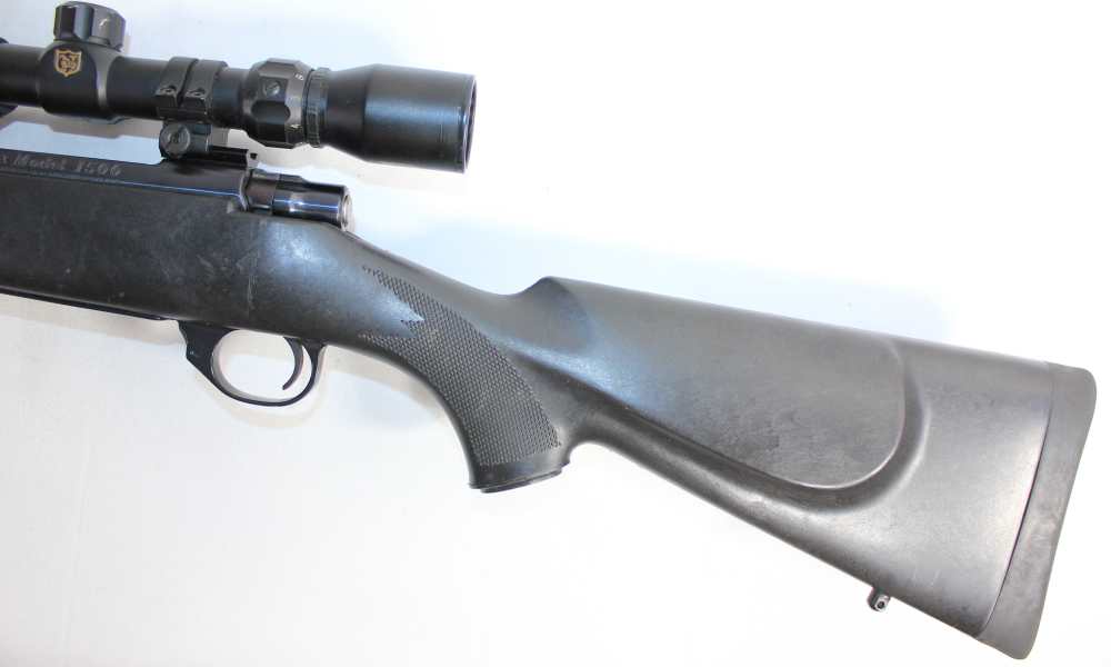 HOWA RIFLES MODEL 1500 300 WIN MAG 24" BBL W/ 3-4X42 NIKKO STIRLING SCOPE -img-2