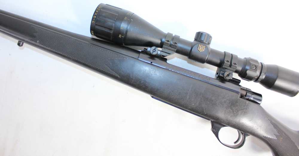 HOWA RIFLES MODEL 1500 300 WIN MAG 24" BBL W/ 3-4X42 NIKKO STIRLING SCOPE -img-3