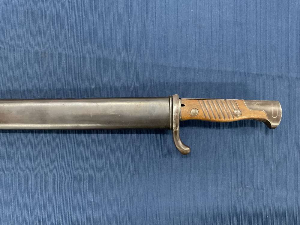 WW1 German M1898/05 GEW 98 Mauser Bayonet With Scabbard Penny NR 0.01-img-3
