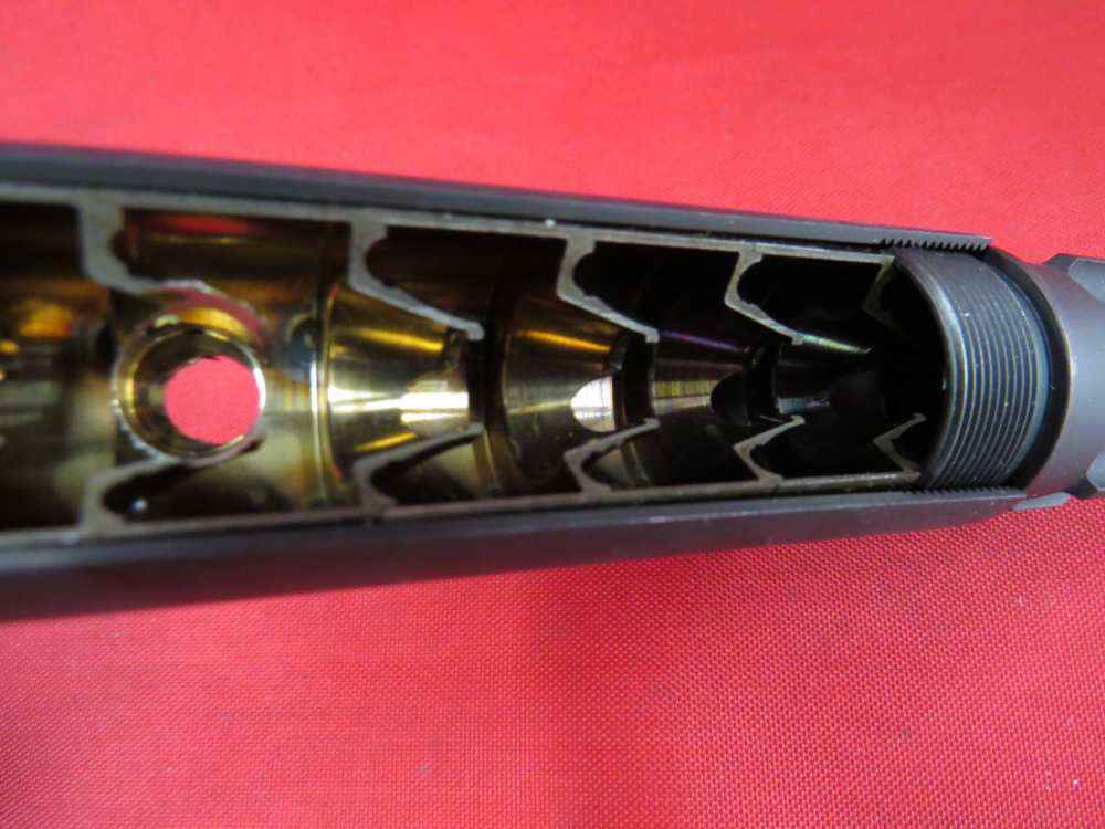 Silencer Co Spectre II .22LR   Cutaway Suppressor Display-img-1