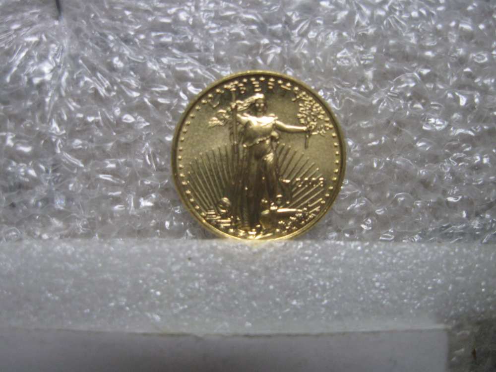 Mint New 1/10 oz USA Amercan $5 Gold Eagle Coin; more available-img-4