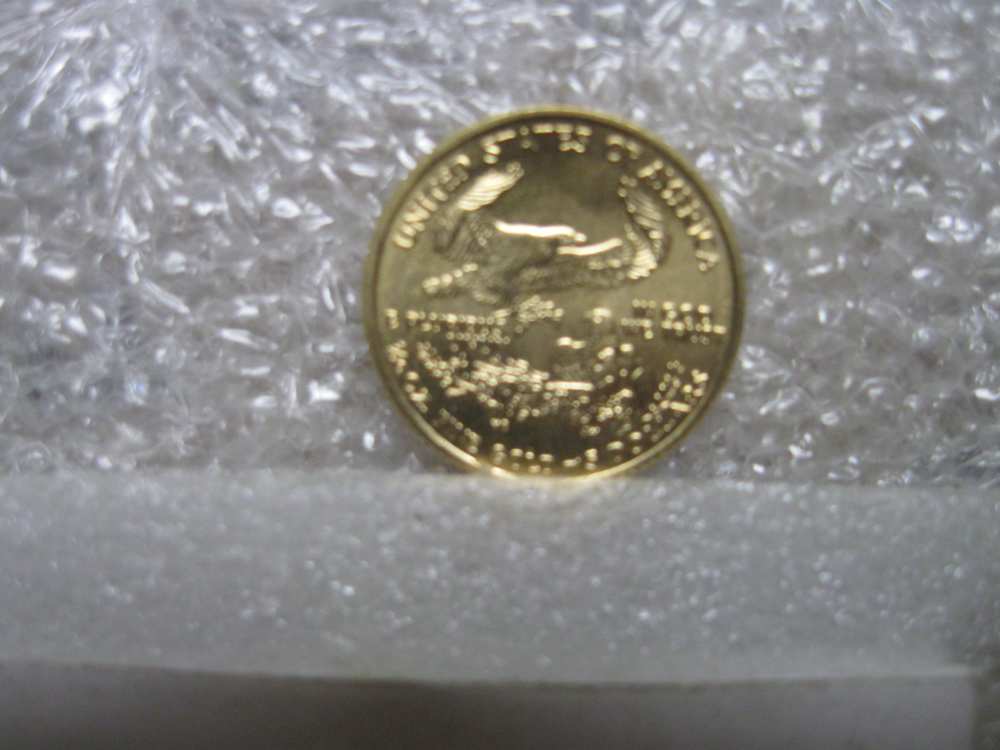 Mint New 1/10 oz USA Amercan $5 Gold Eagle Coin; more available-img-1