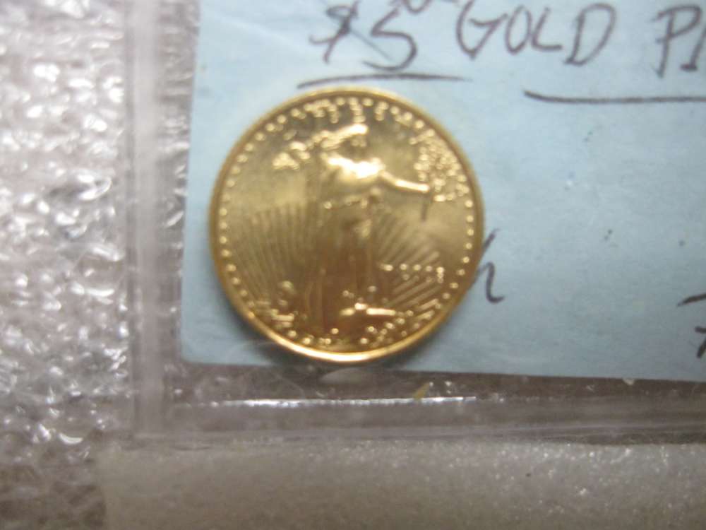 Mint New 1/10 oz USA Amercan $5 Gold Eagle Coin; more available-img-2