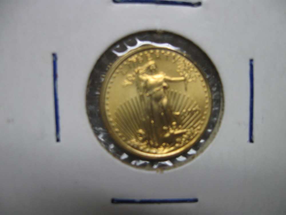 Mint New 1/10 oz USA Amercan $5 Gold Eagle Coin; more available-img-0