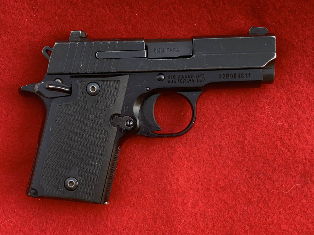Sig Sauer P938, 9mm, black, 3", one mag-img-0
