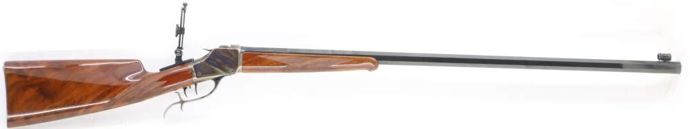 Uberti Winchester 1885 High Wall 40-65 34" Octagon peep sights #26080144-img-20