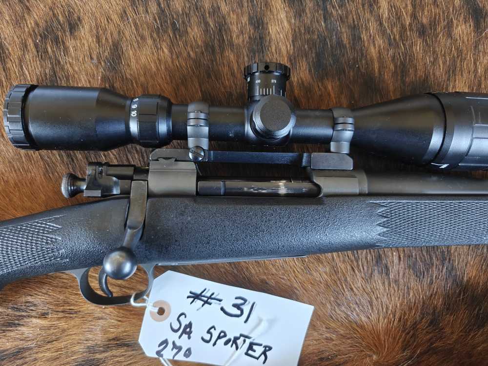 Custom Springfield 03 Sporter in .270 Win Custom Scope Turrets-img-2