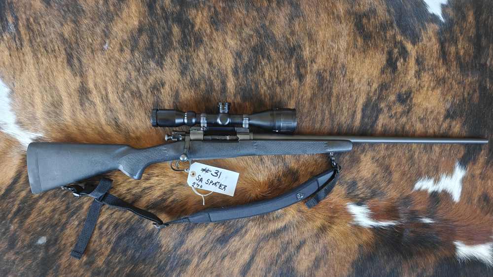 Custom Springfield 03 Sporter in .270 Win Custom Scope Turrets-img-0