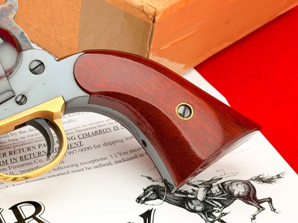 Cimarron 1858 New Model Army 5.5" Blued .45 Colt Revolver w/ Box-img-7