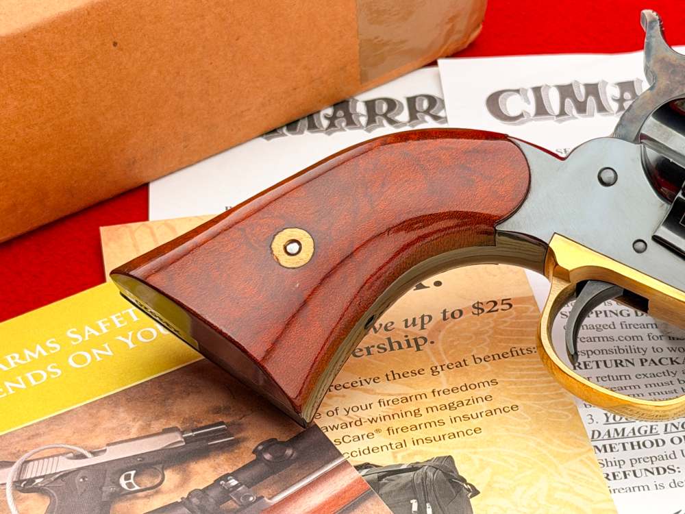 Cimarron 1858 New Model Army 5.5" Blued .45 Colt Revolver w/ Box-img-12
