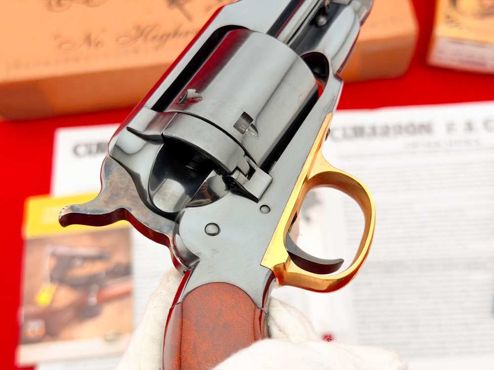 Cimarron 1858 New Model Army 5.5" Blued .45 Colt Revolver w/ Box-img-24