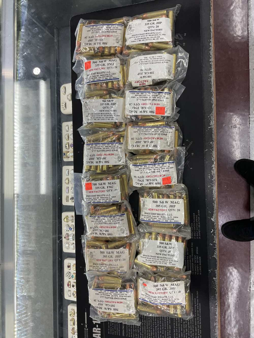 Space coast bullets 500S&W mag jhp and fmj-img-1