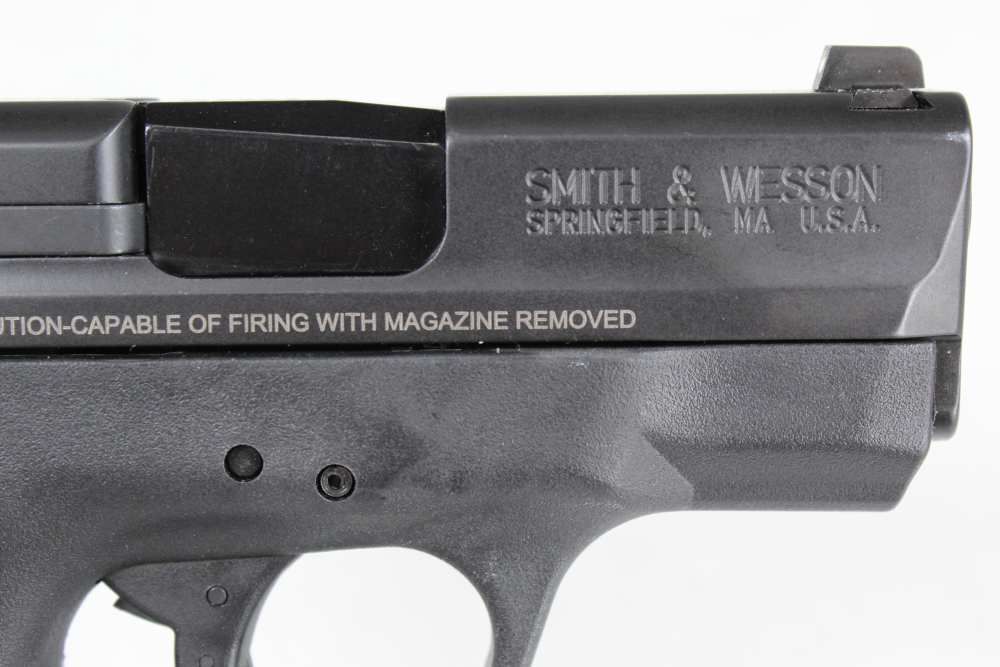 Smith and Wesson M&P 9 Shield 9mm Compact Everyday Carry Pistol Matte Black-img-5