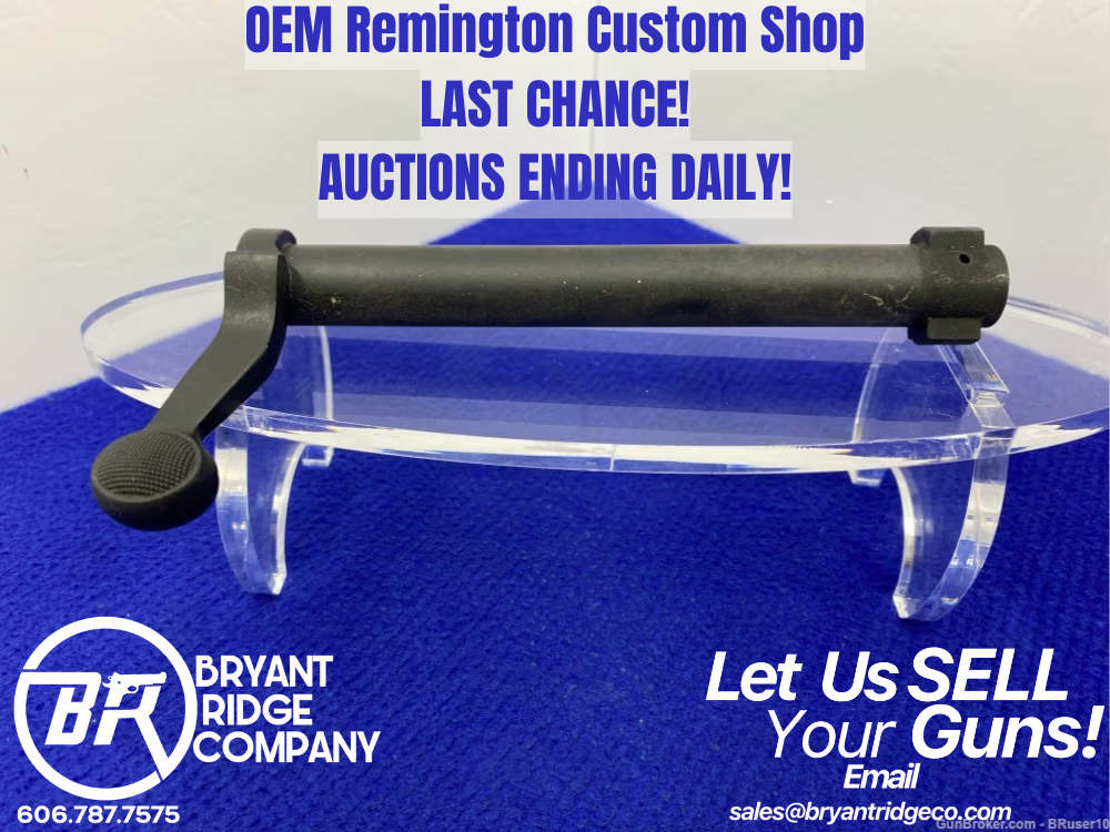 Remington Magnum Bolt *RIGHT HAND LONG-ACTION, BLACK* Custom Shop Inventory-img-0