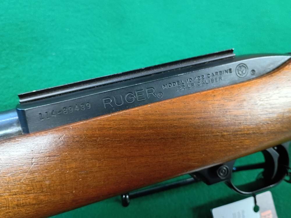 Sturm Ruger 10/22 Carbine 18.5" w/ Metal Trigger Guard/BBL Band/Stock plate-img-13