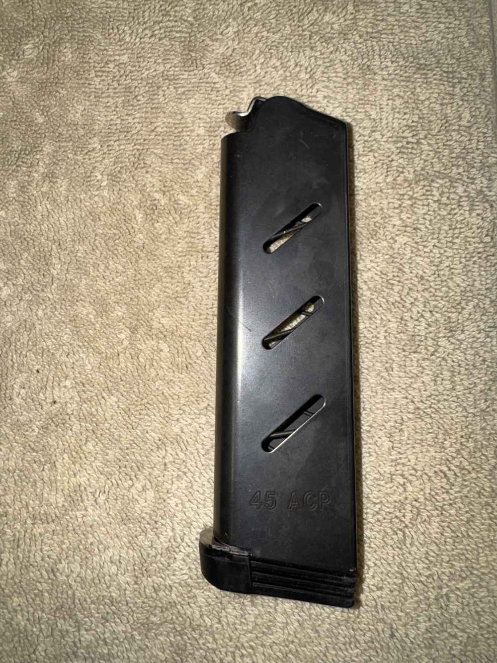 D&H Tactical 1911 45ACP 8 Round Magazine Black QPQ Steel Government Model-img-0