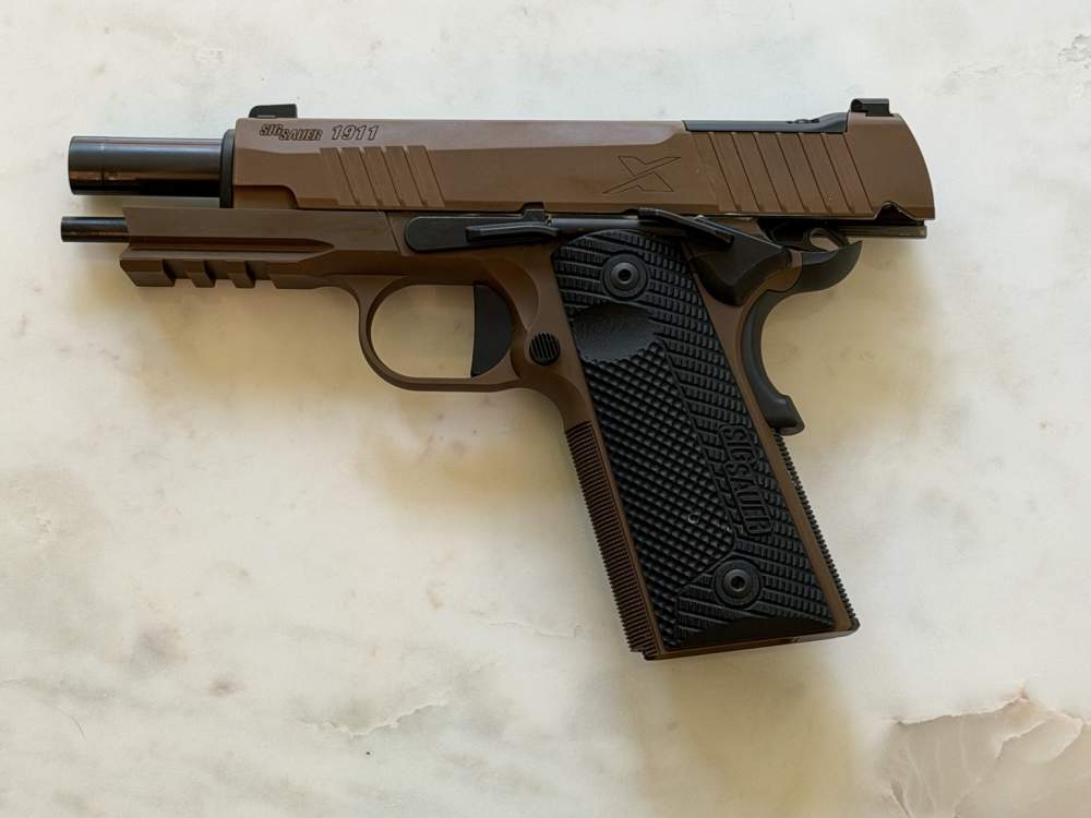 SIG Sauer 1911 XCarry .45 ACP 4.2" Coyote Optics Ready Night Sights-img-1
