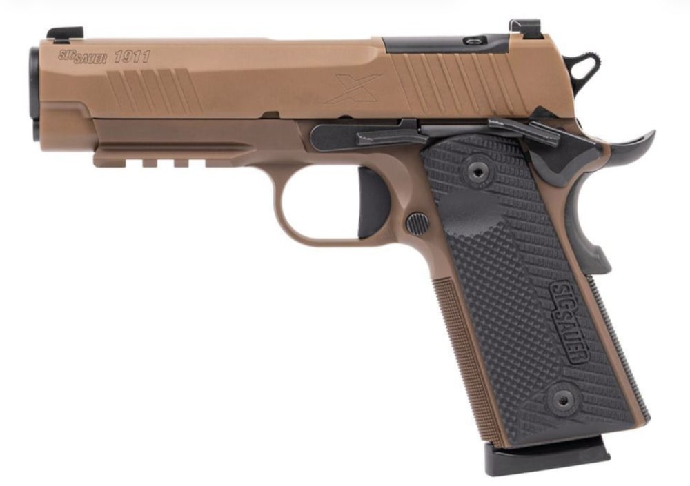 SIG Sauer 1911 XCarry .45 ACP 4.2" Coyote Optics Ready Night Sights-img-12