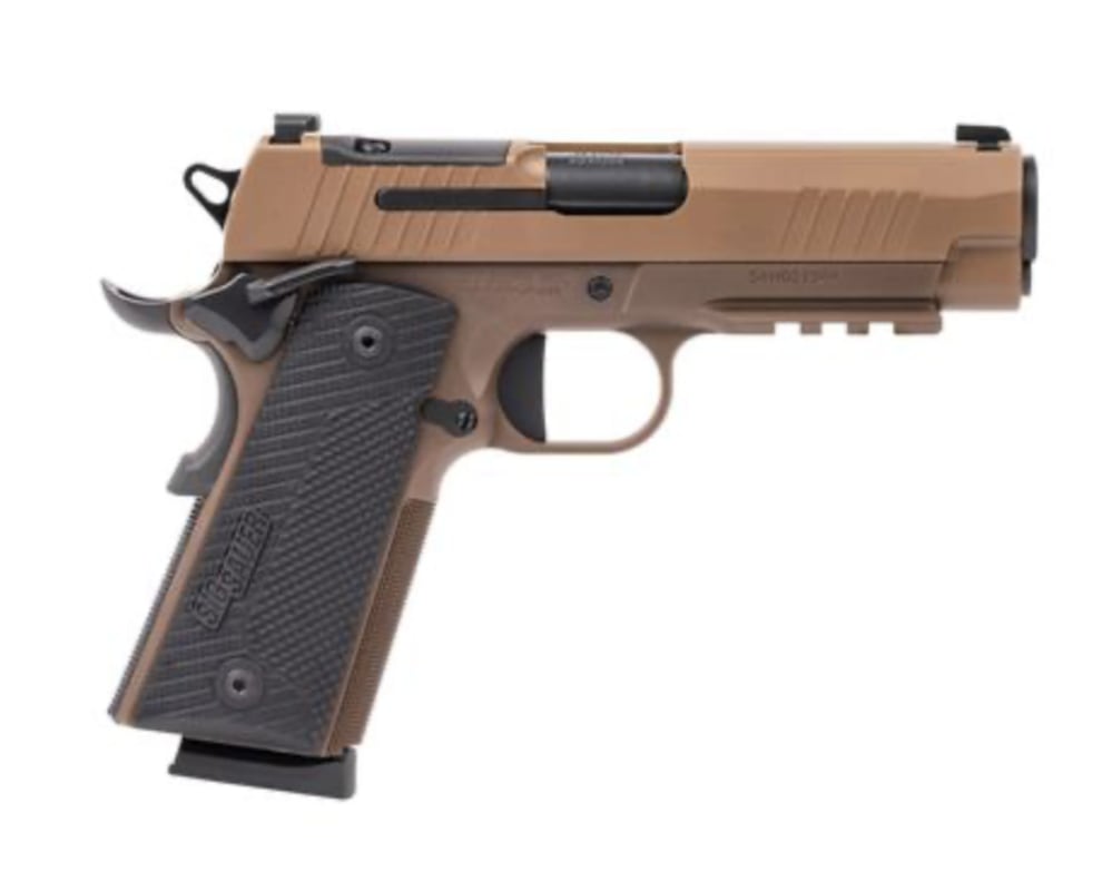 SIG Sauer 1911 XCarry .45 ACP 4.2" Coyote Optics Ready Night Sights-img-9