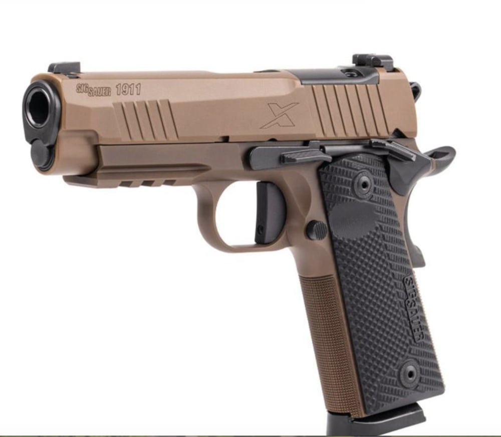 SIG Sauer 1911 XCarry .45 ACP 4.2" Coyote Optics Ready Night Sights-img-10