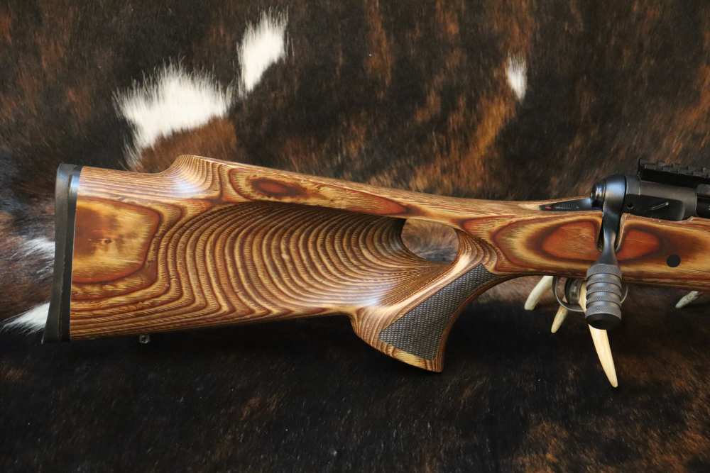 Savage 110 Precision 6.5 Creedmoor Bolt Action Rifle w/Thumbhole Stock-img-1