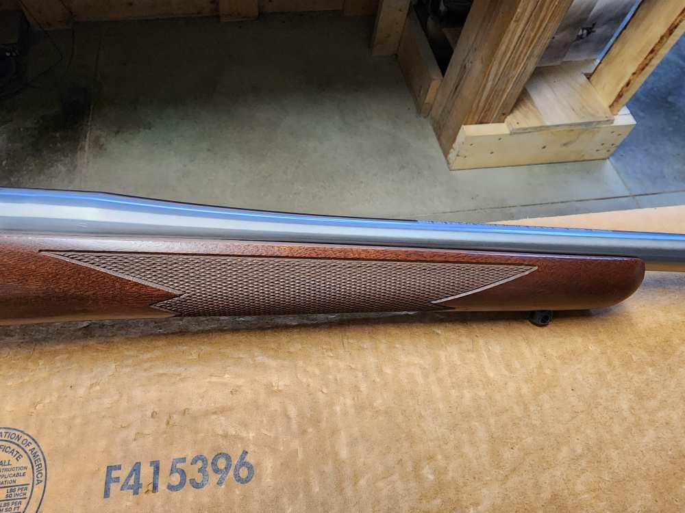 PICS! NEW RUGER HAWKEYE HUNTER 308 WINCHESTER 20 SS THREADED STAINLESS M 77-img-10