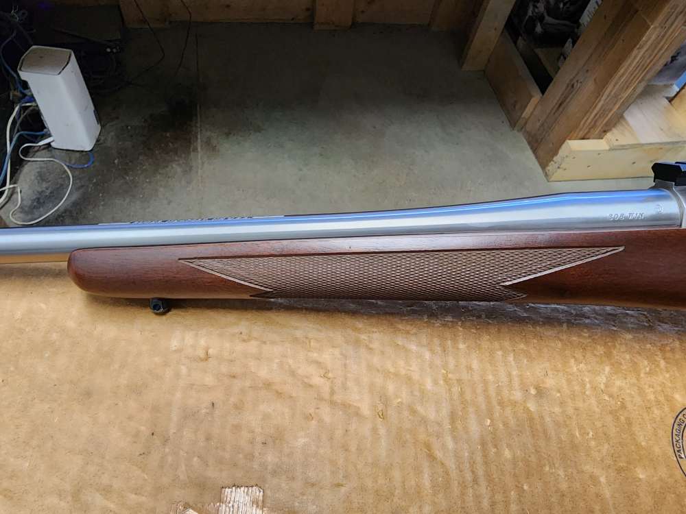 PICS! NEW RUGER HAWKEYE HUNTER 308 WINCHESTER 20 SS THREADED STAINLESS M 77-img-20