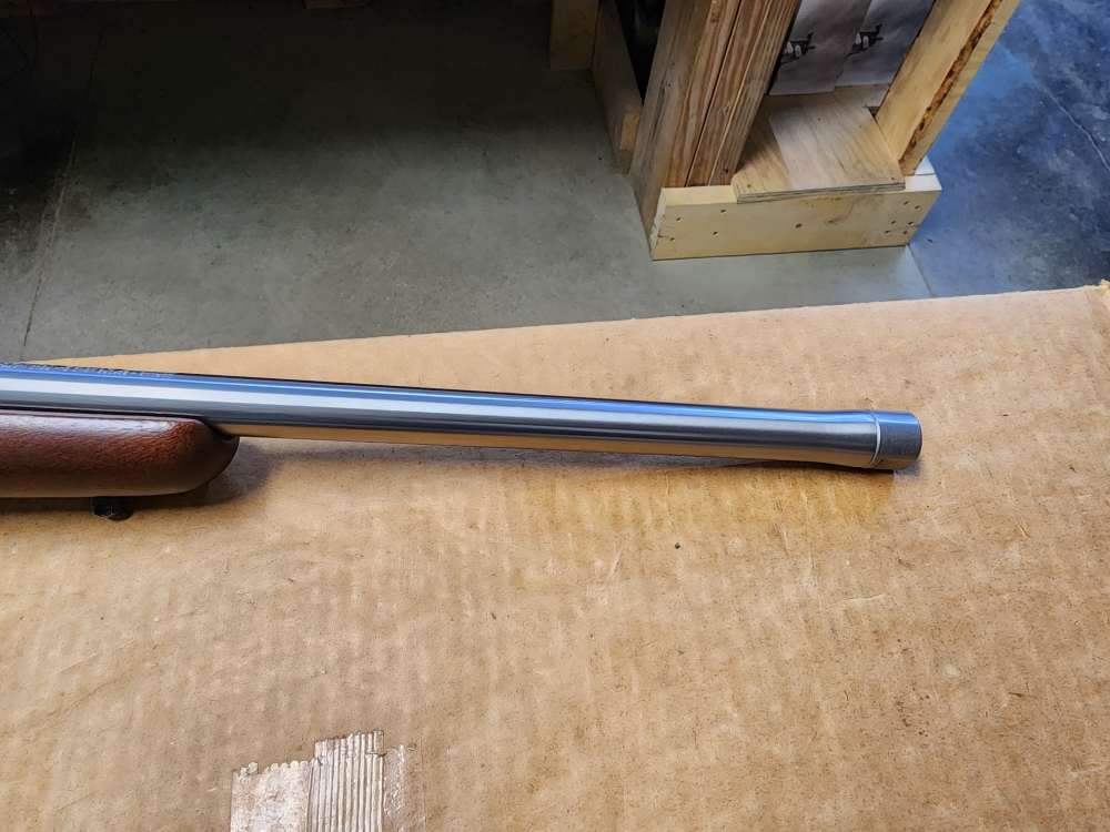 PICS! NEW RUGER HAWKEYE HUNTER 308 WINCHESTER 20 SS THREADED STAINLESS M 77-img-11