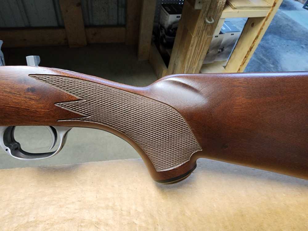 PICS! NEW RUGER HAWKEYE HUNTER 308 WINCHESTER 20 SS THREADED STAINLESS M 77-img-18
