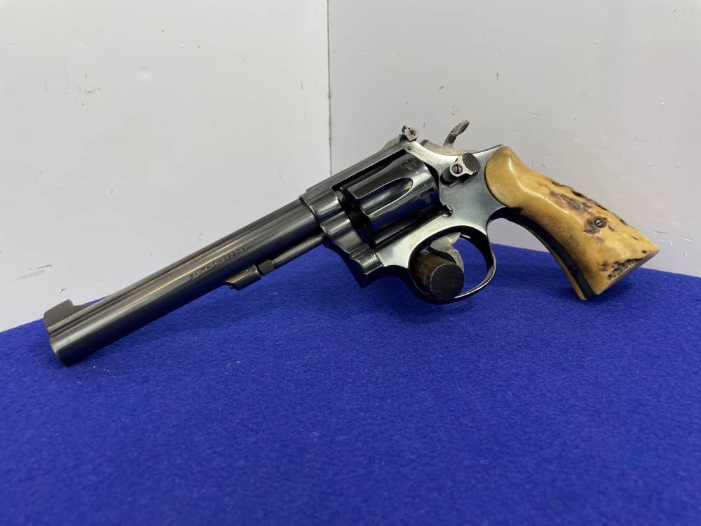 1981 Smith & Wesson Model 17-4 .22LR 6" Blued *TARGET HAMMER & TRIGGER*-img-0