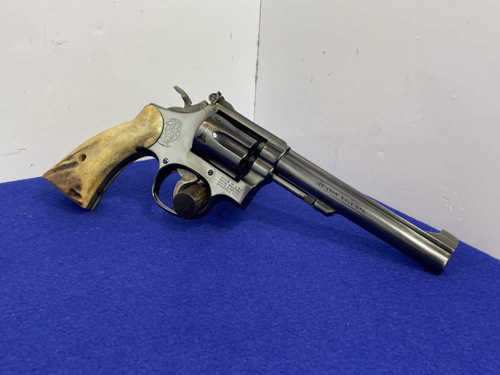 1981 Smith & Wesson Model 17-4 .22LR 6" Blued *TARGET HAMMER & TRIGGER*-img-12